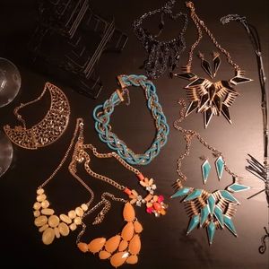 Chunky Jewelry Necklace Bundle